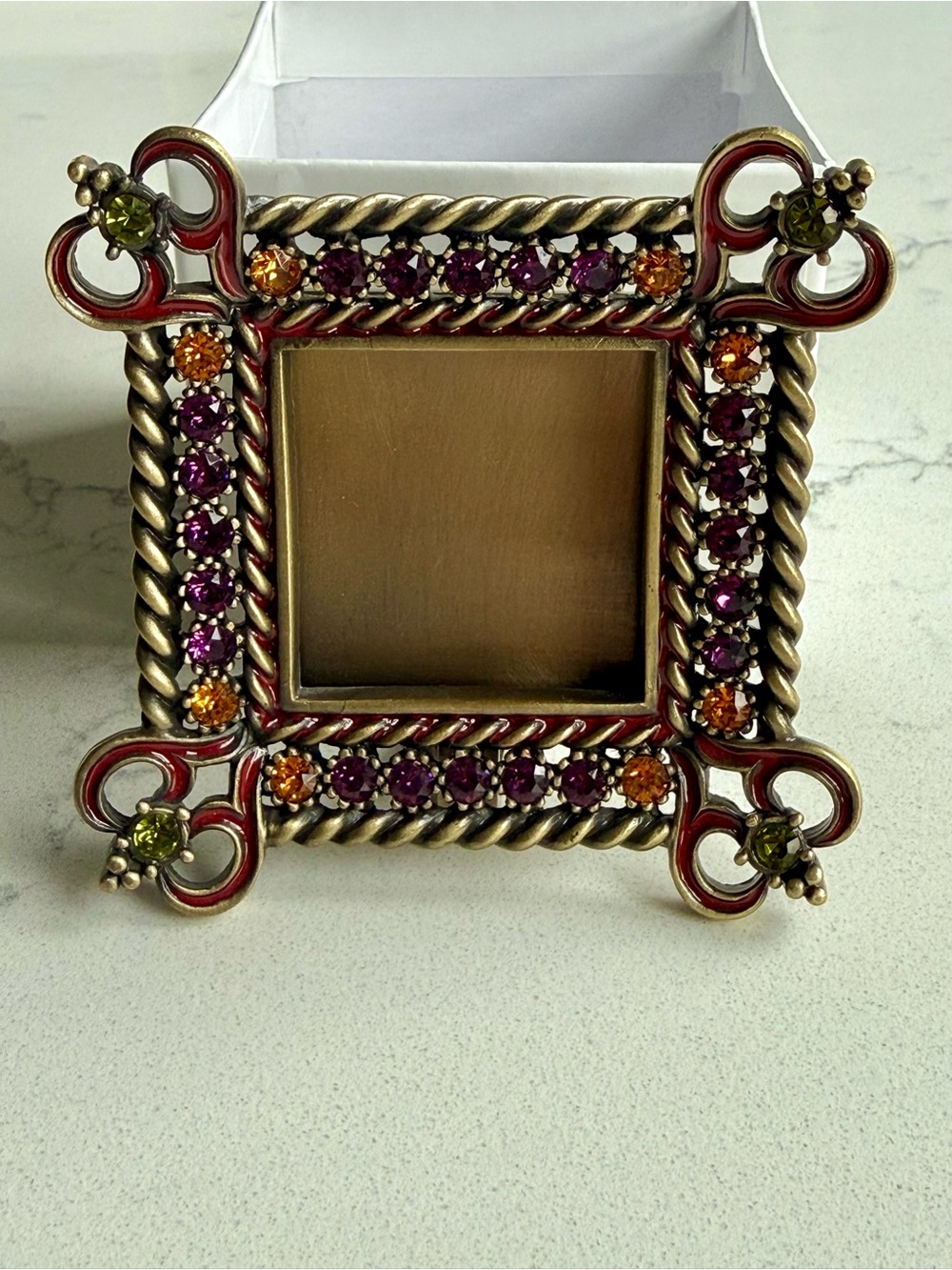 RARE Jay Strongwater 20th Anniversary “Jay’s First Frame” 3×3✨